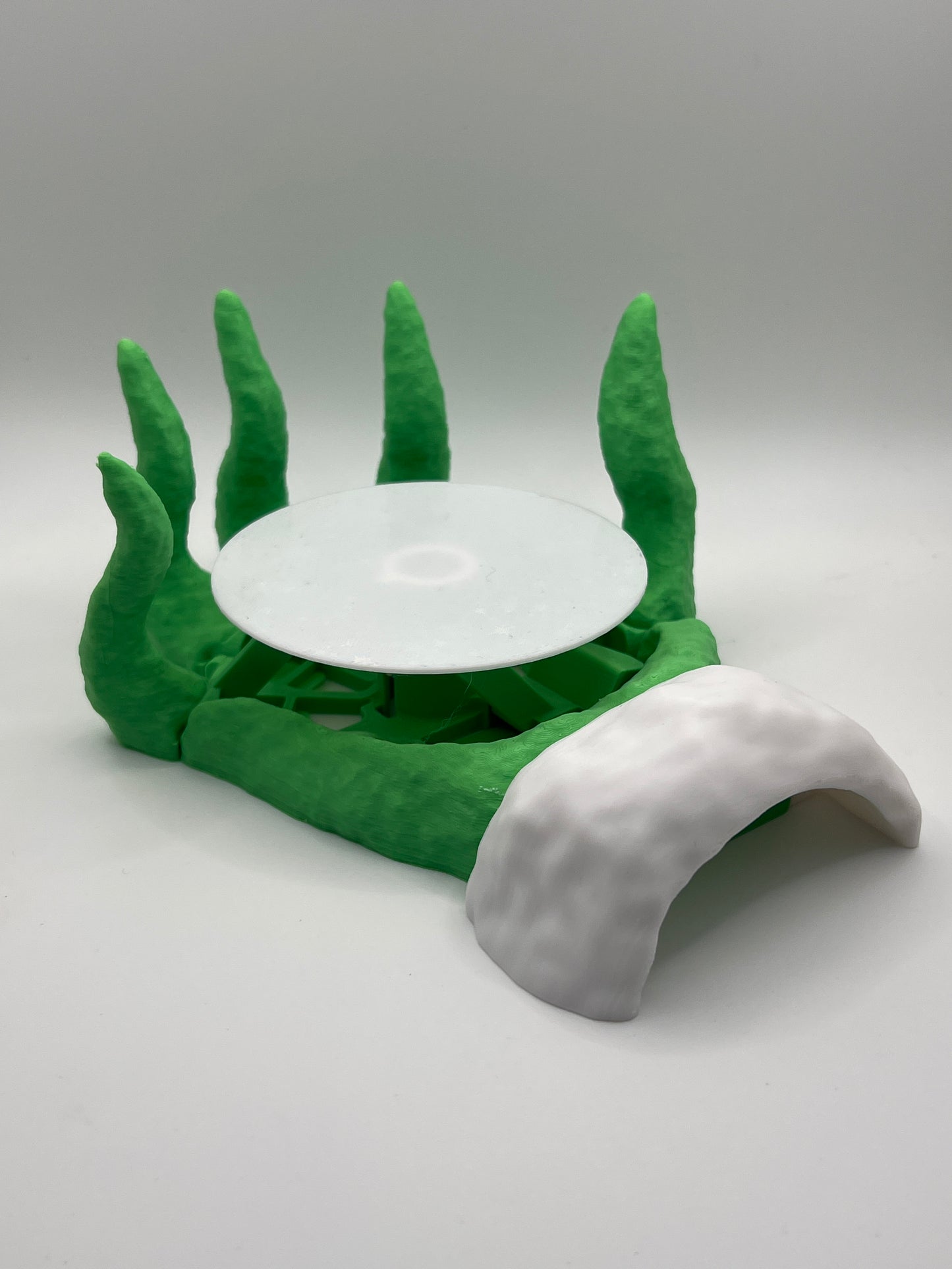 Green Grinch Hand Coaster