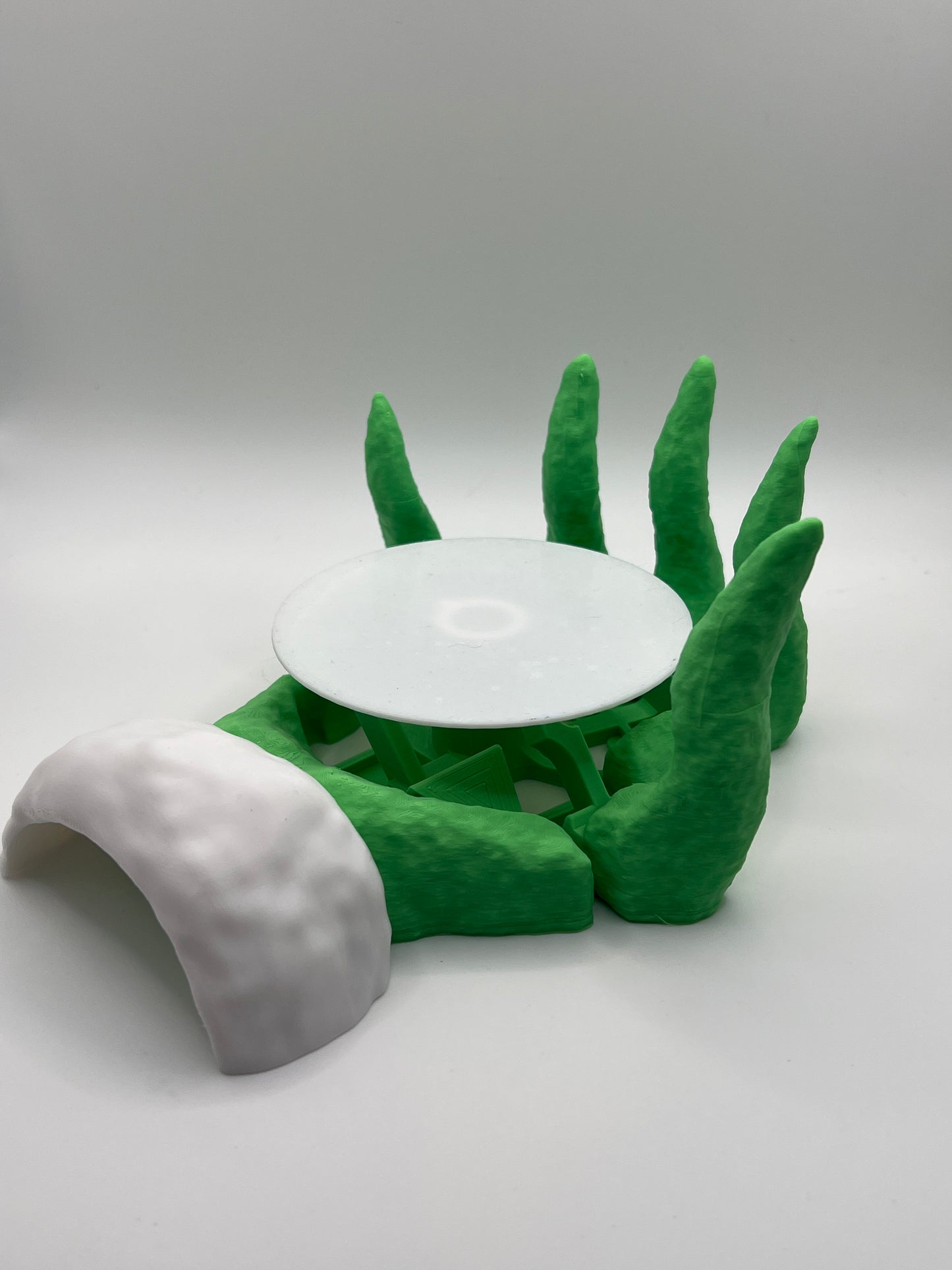 Green Grinch Hand Coaster