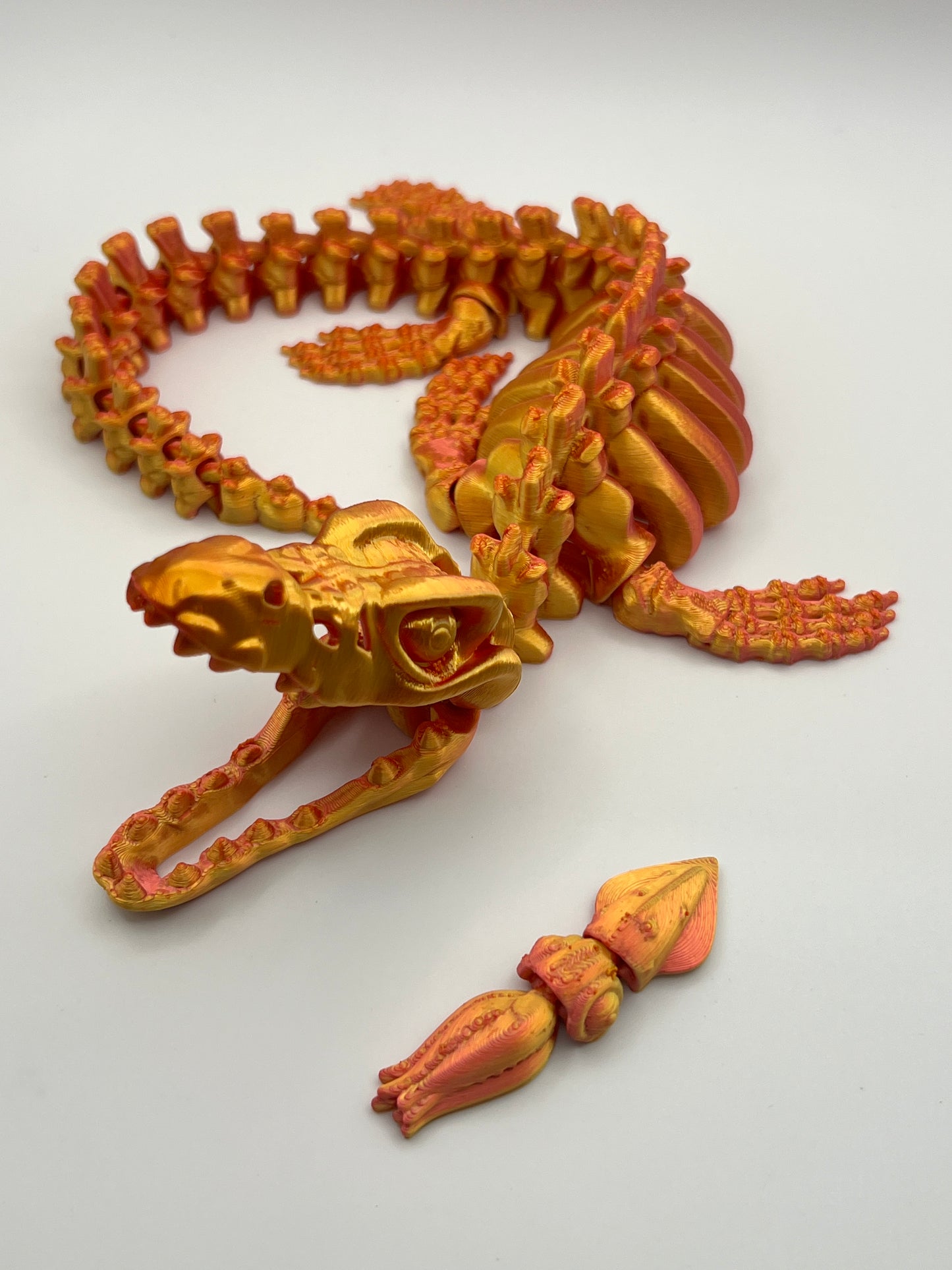 Skeleton Mosasaurus Figurine