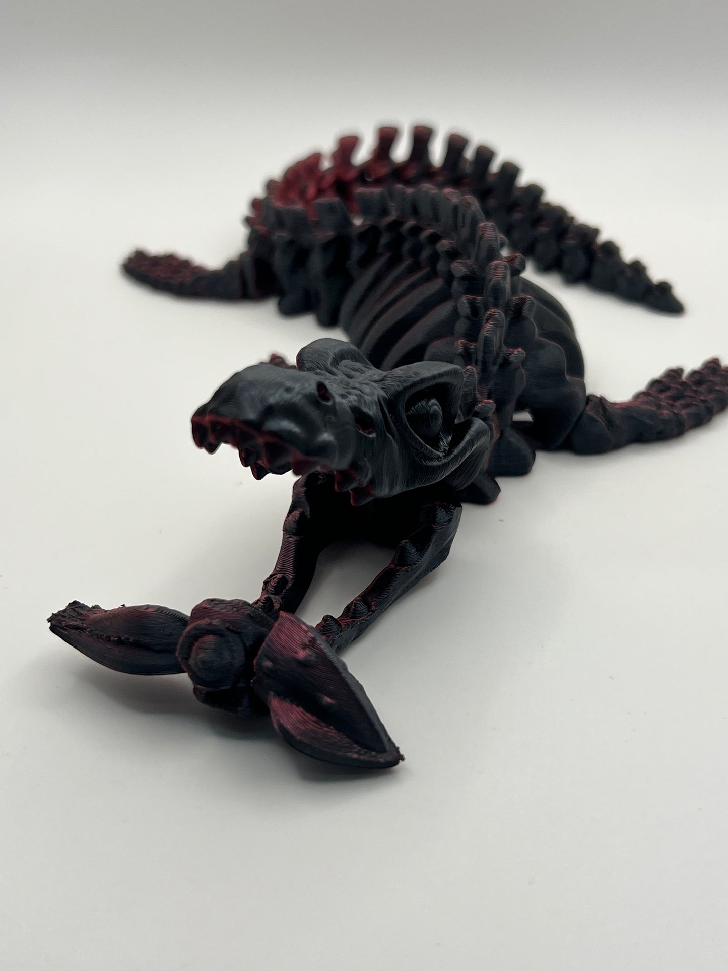 Skeleton Mosasaurus Figurine
