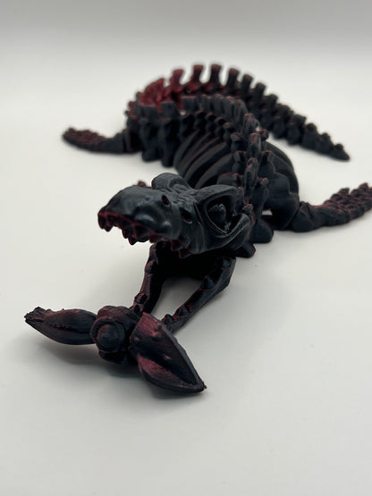 Skeleton Mosasaurus Figurine