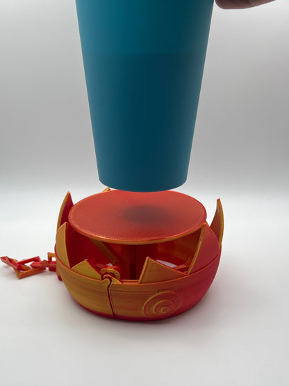 3d printed Chomp Drink Coaster