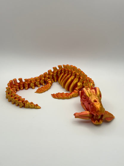 Skeleton Mosasaurus Figurine
