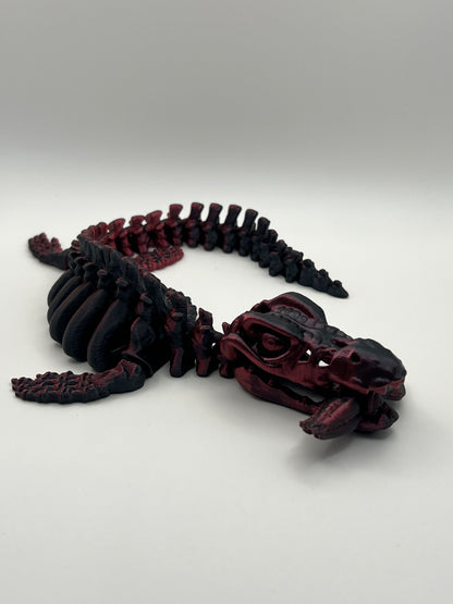 Skeleton Mosasaurus Figurine