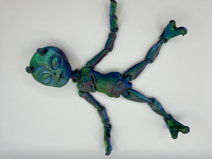 3D Printed Space Alien Figurine