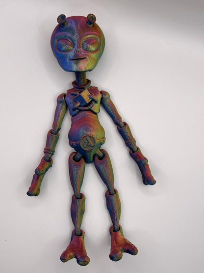3D Printed Space Alien Figurine