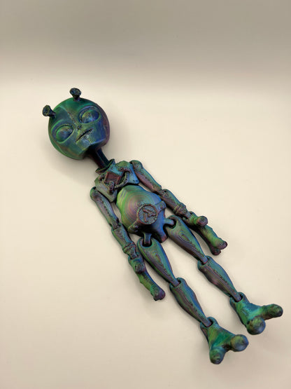 3D Printed Space Alien Figurine