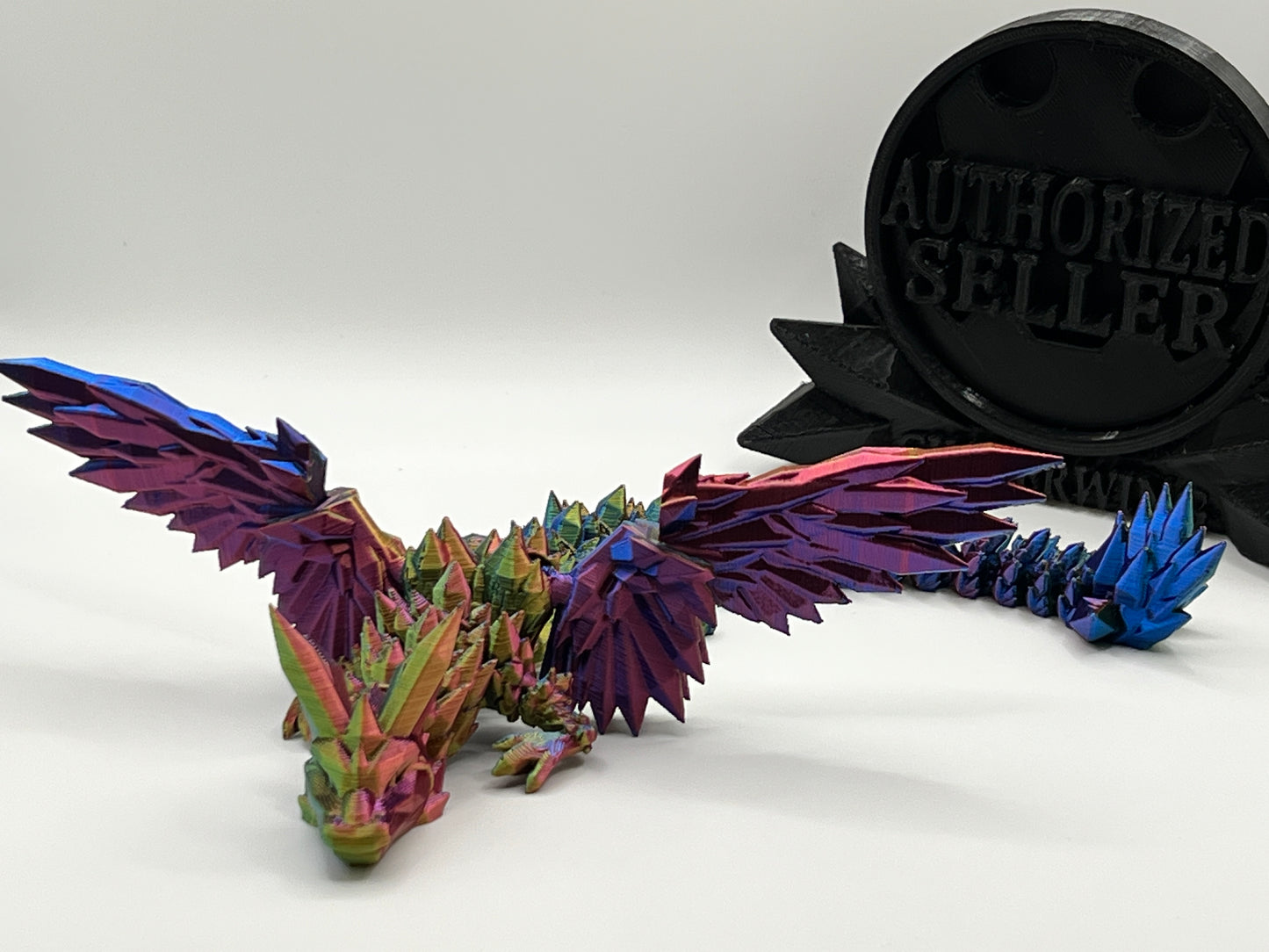 Crystalwing Dragon figurine