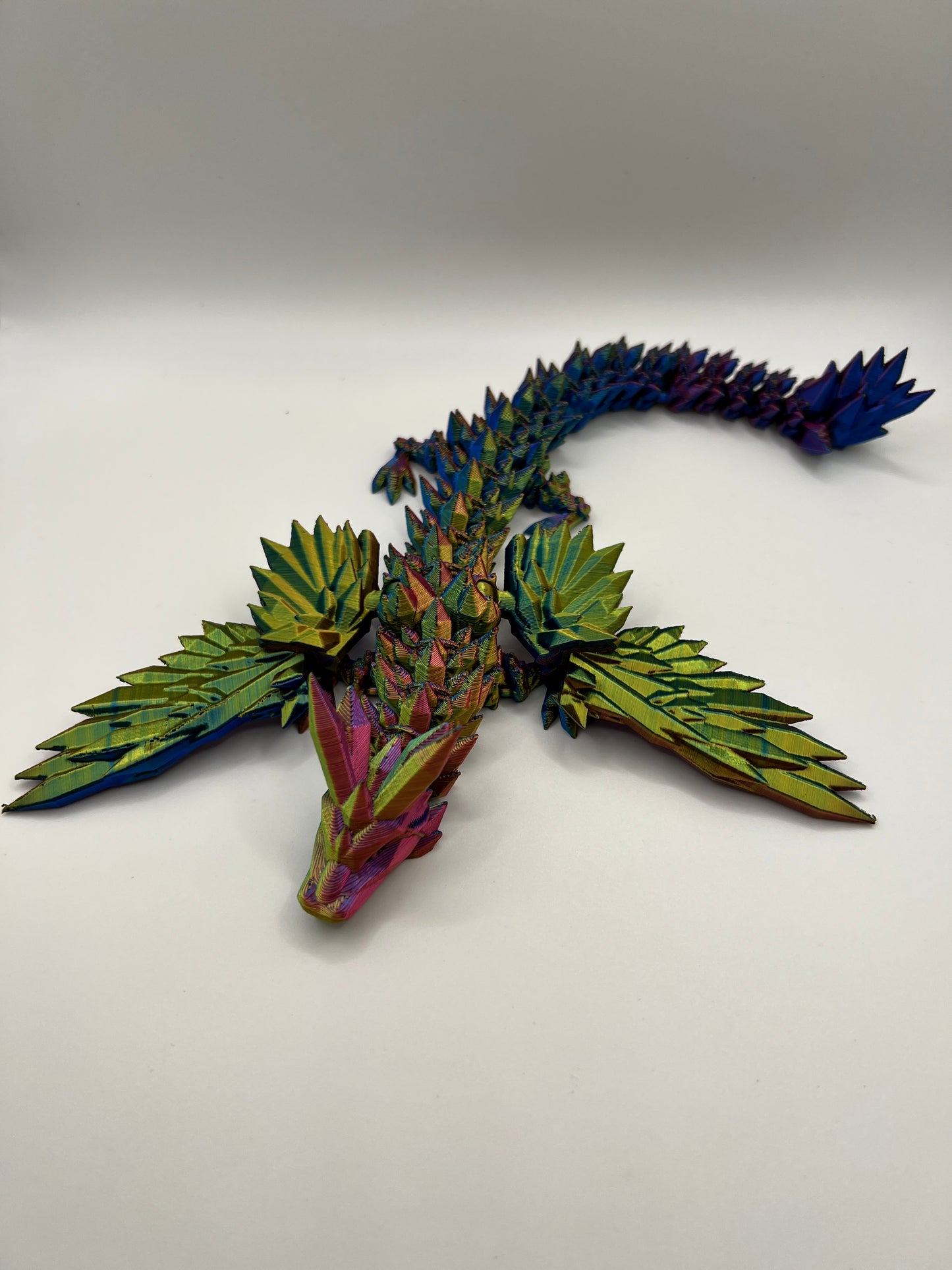 Crystalwing Dragon figurine