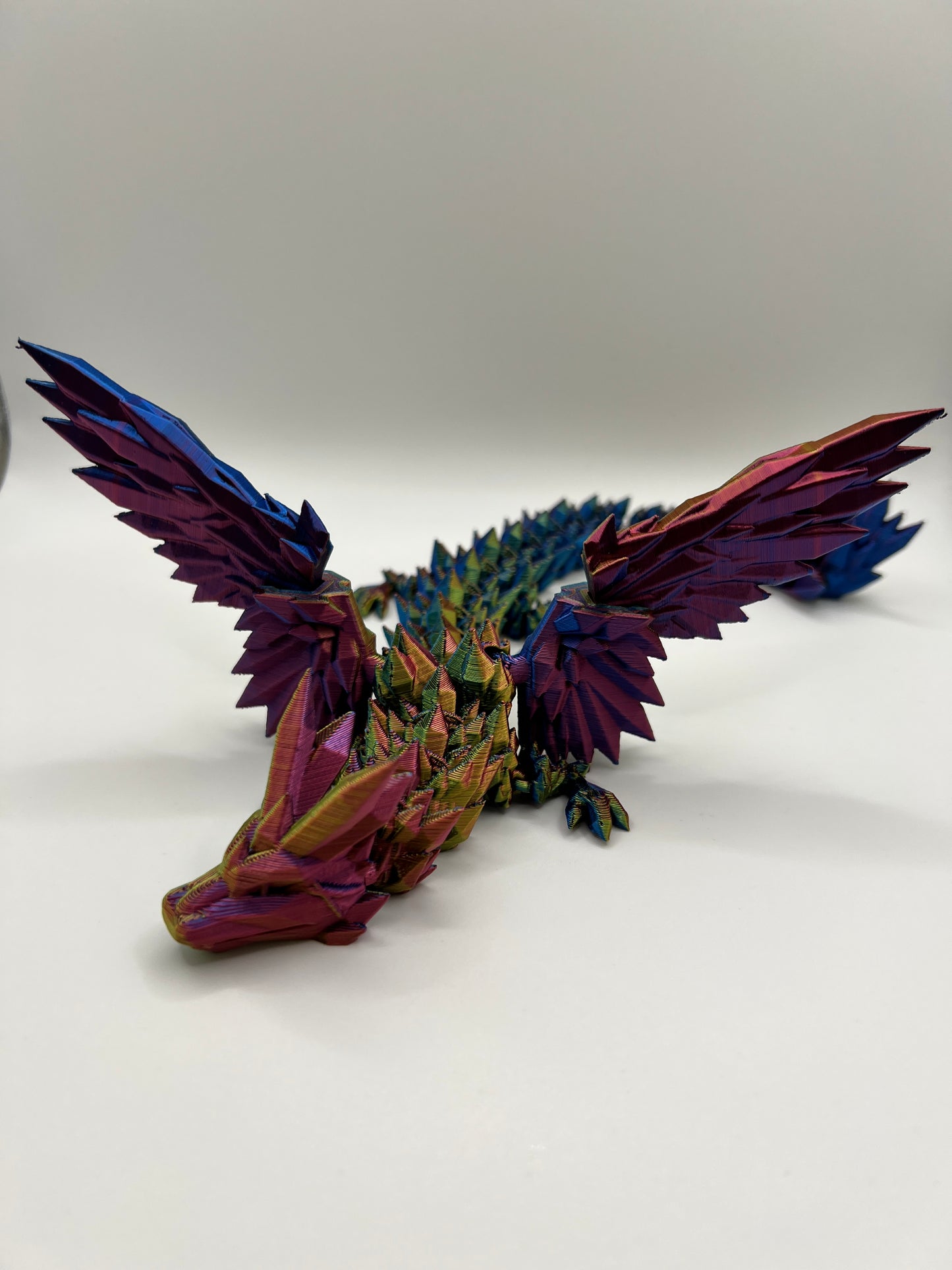 Crystalwing Dragon figurine