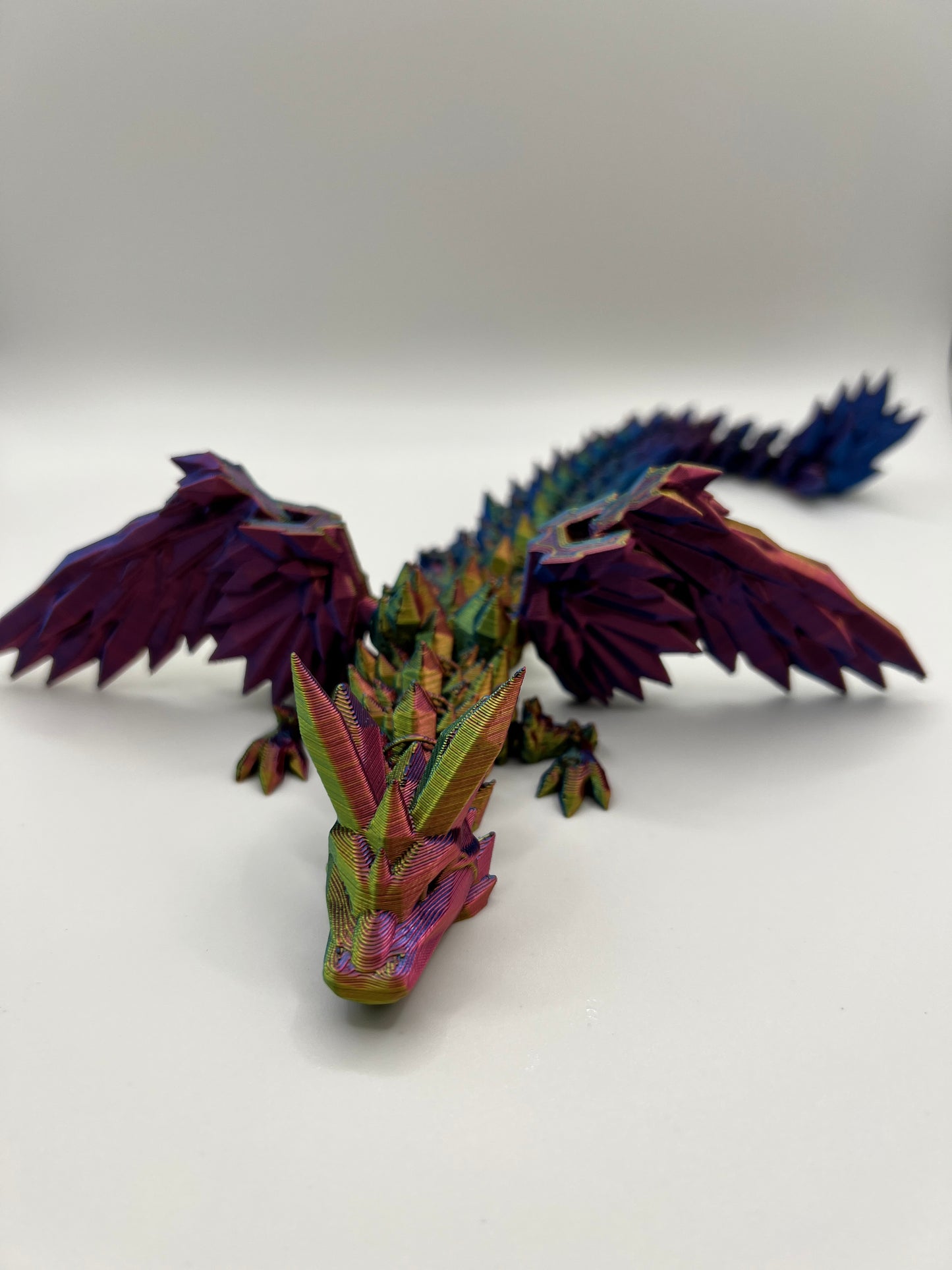 Crystalwing Dragon figurine