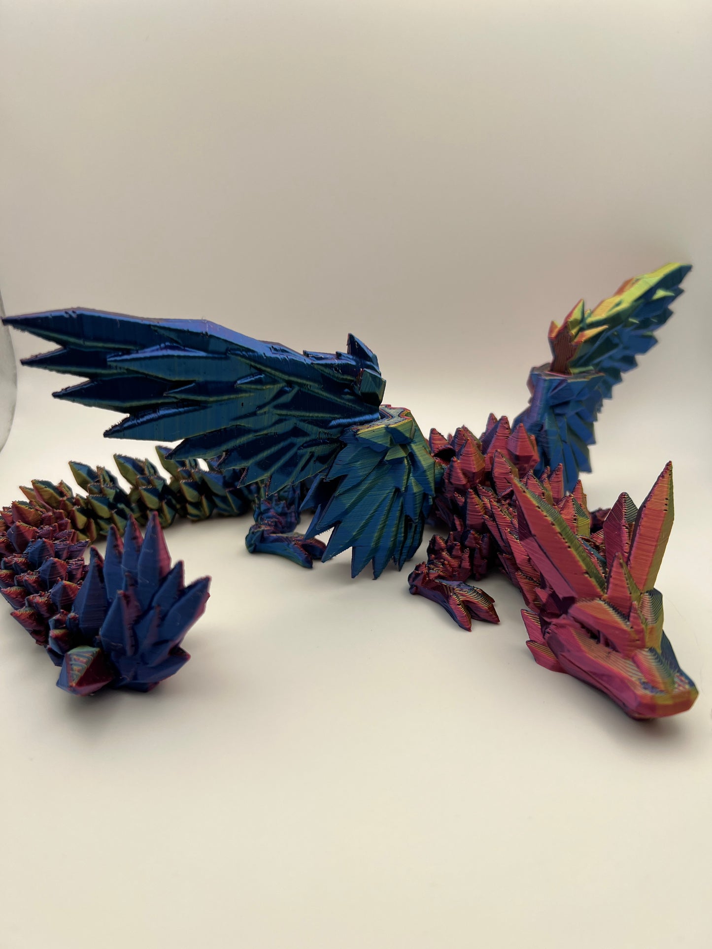 Crystalwing Dragon figurine