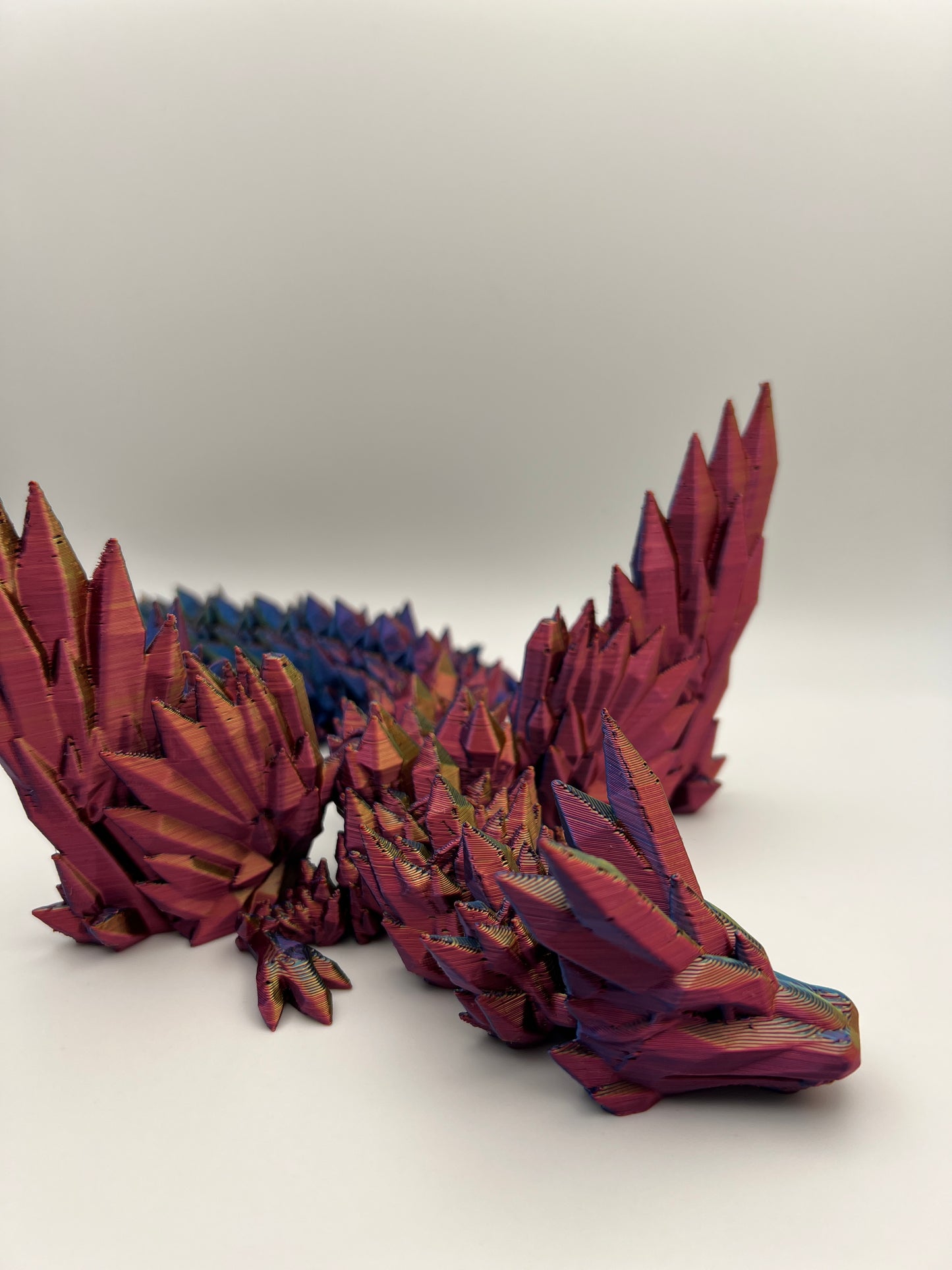 Crystalwing Dragon figurine