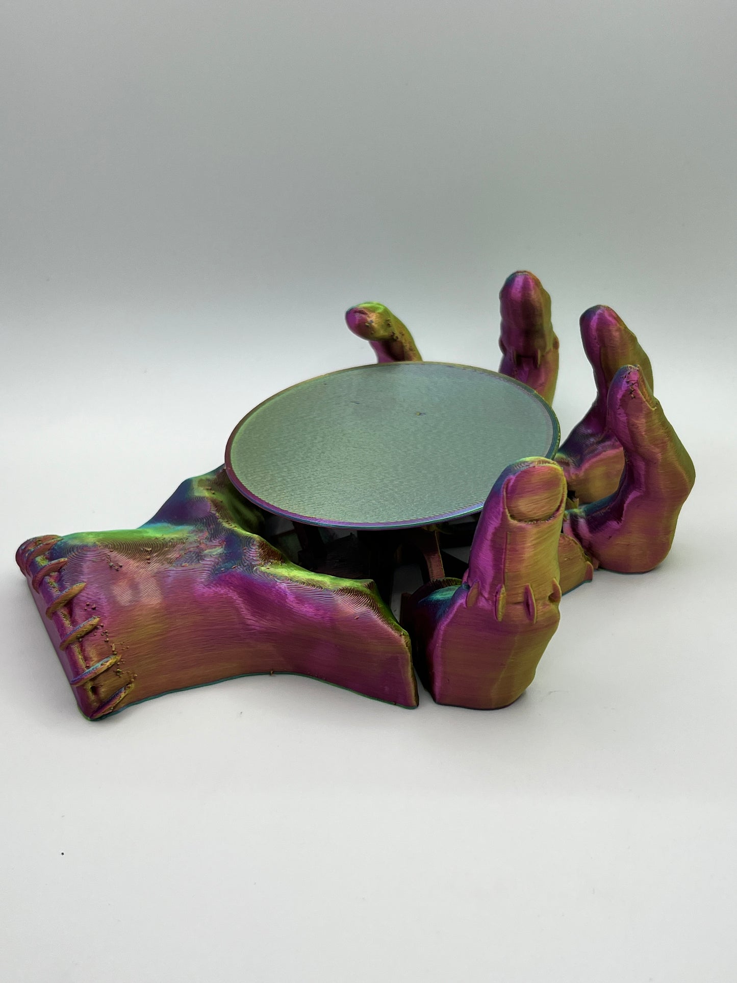 3D Printed Creepy Hand Coaster