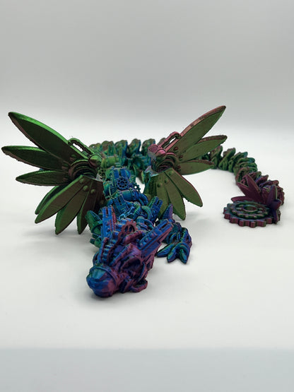 Steampunk Dragon with fidget tail