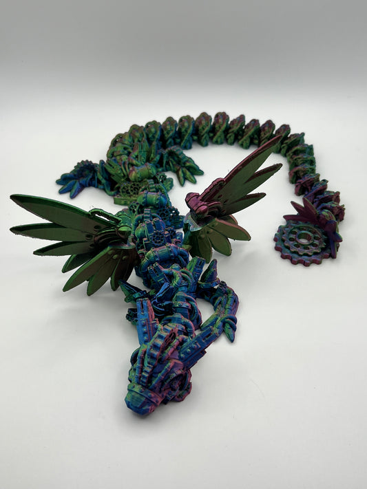 Steampunk Dragon with fidget tail