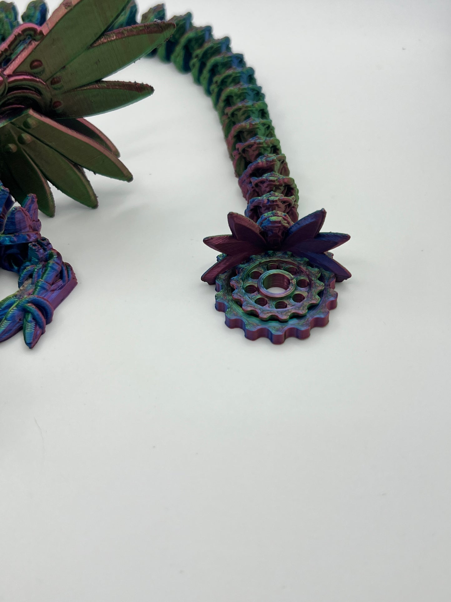 Steampunk Dragon with fidget tail