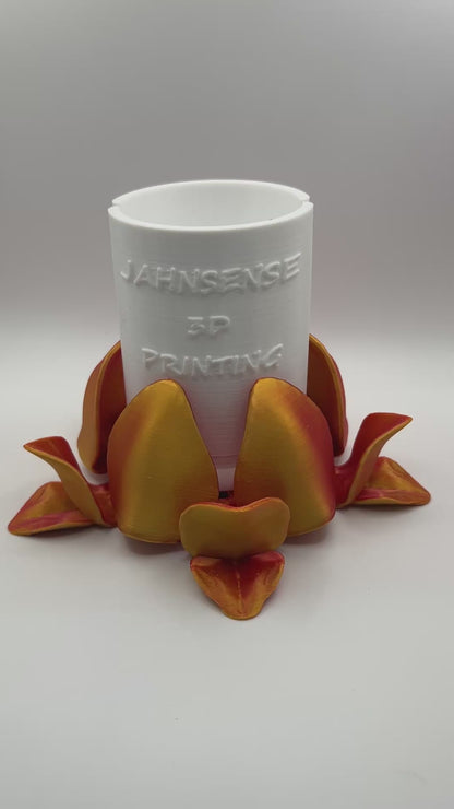3d Printed Flower Coaster