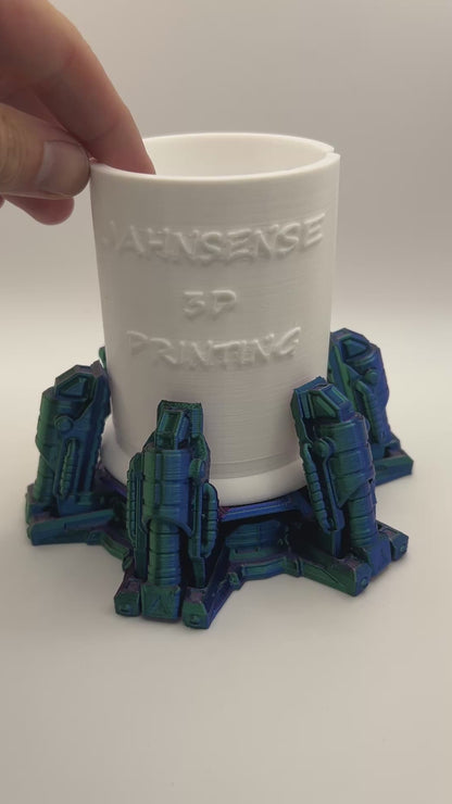 3D Printed Launchpad Coaster