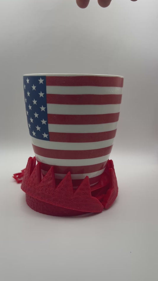 3D Printed Bear Trap Coaster