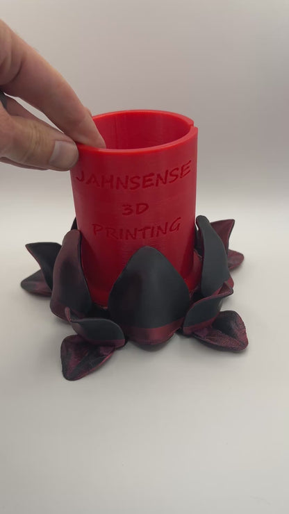 3d Printed Flower Coaster