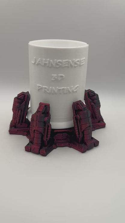 3D Printed Launchpad Coaster