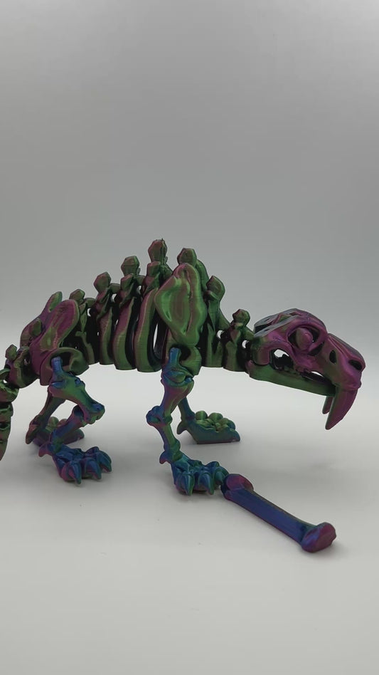 Skeleton Sabertooth