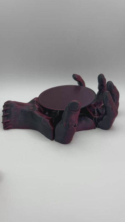 3D Printed Creepy Hand Coaster