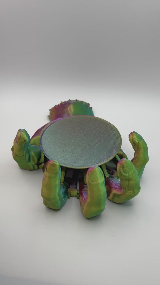 3D Printed Creepy Hand Coaster