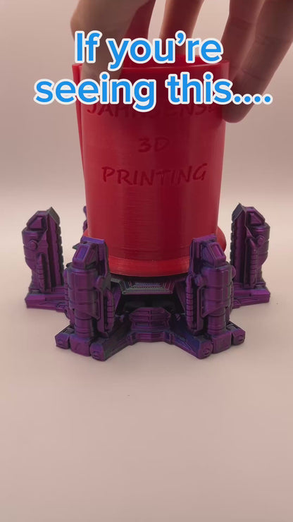 3D Printed Launchpad Coaster